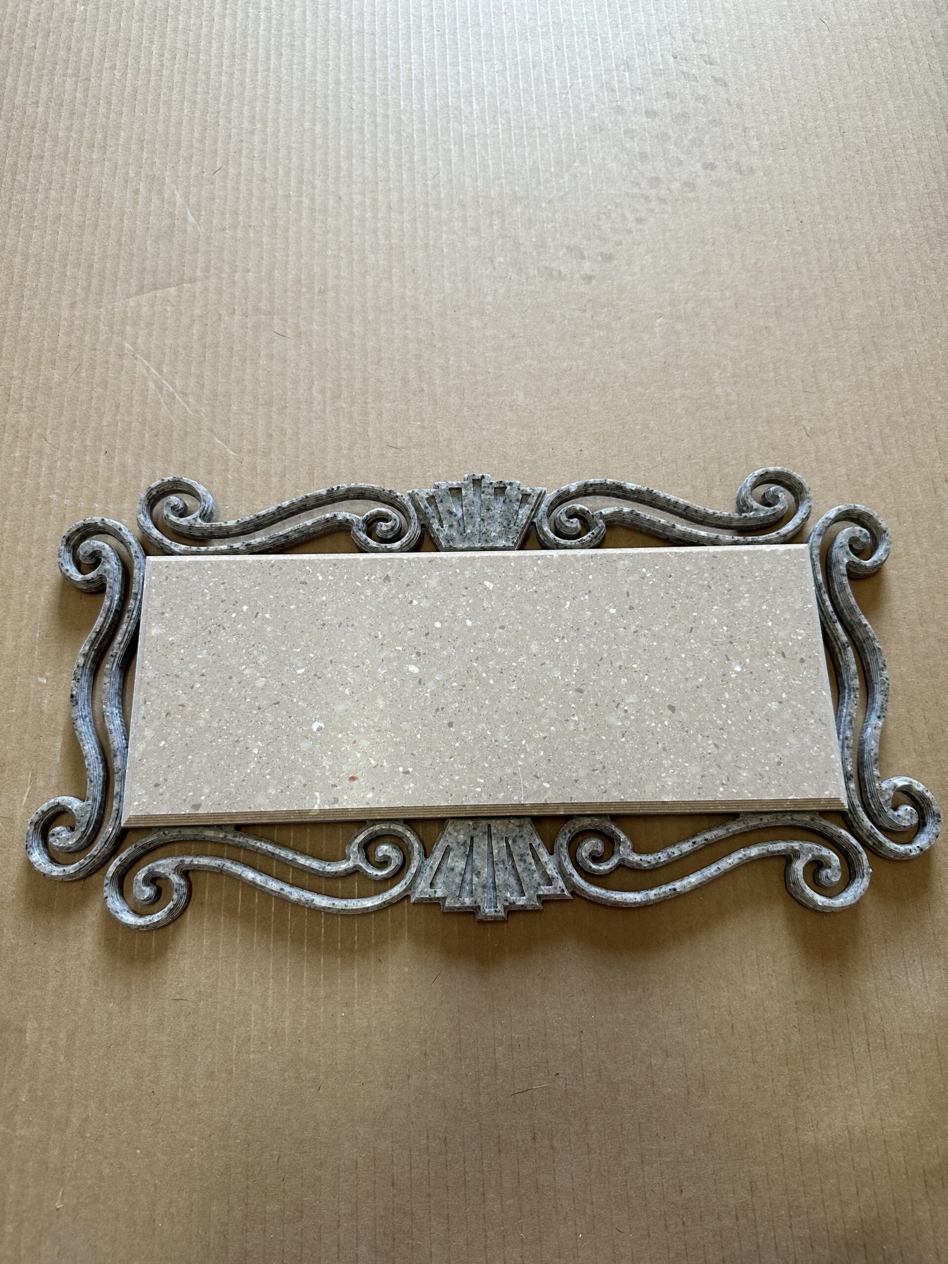 Traditional Address Number Plaque-Ornate