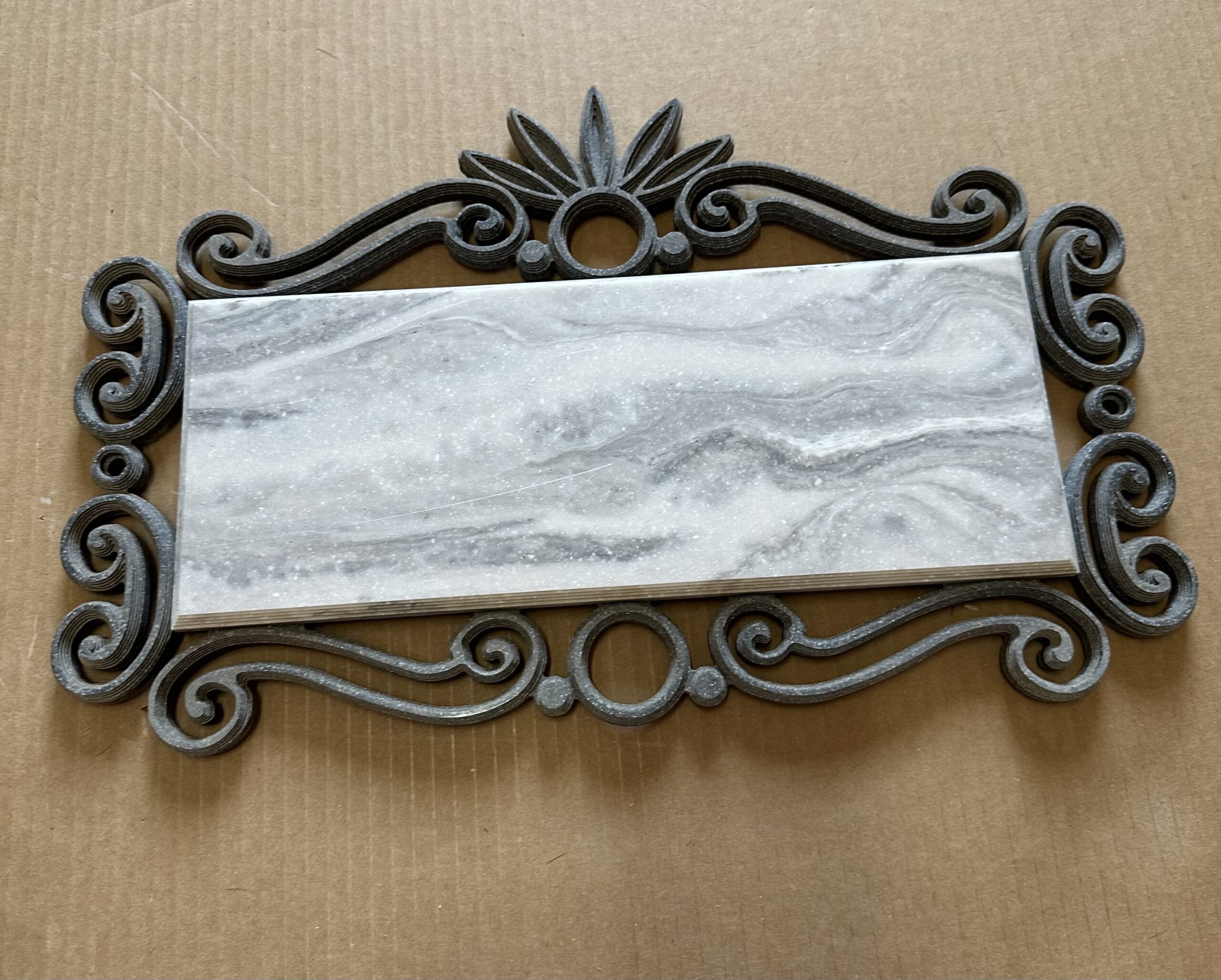 Traditional Address Number Plaque-Ornate