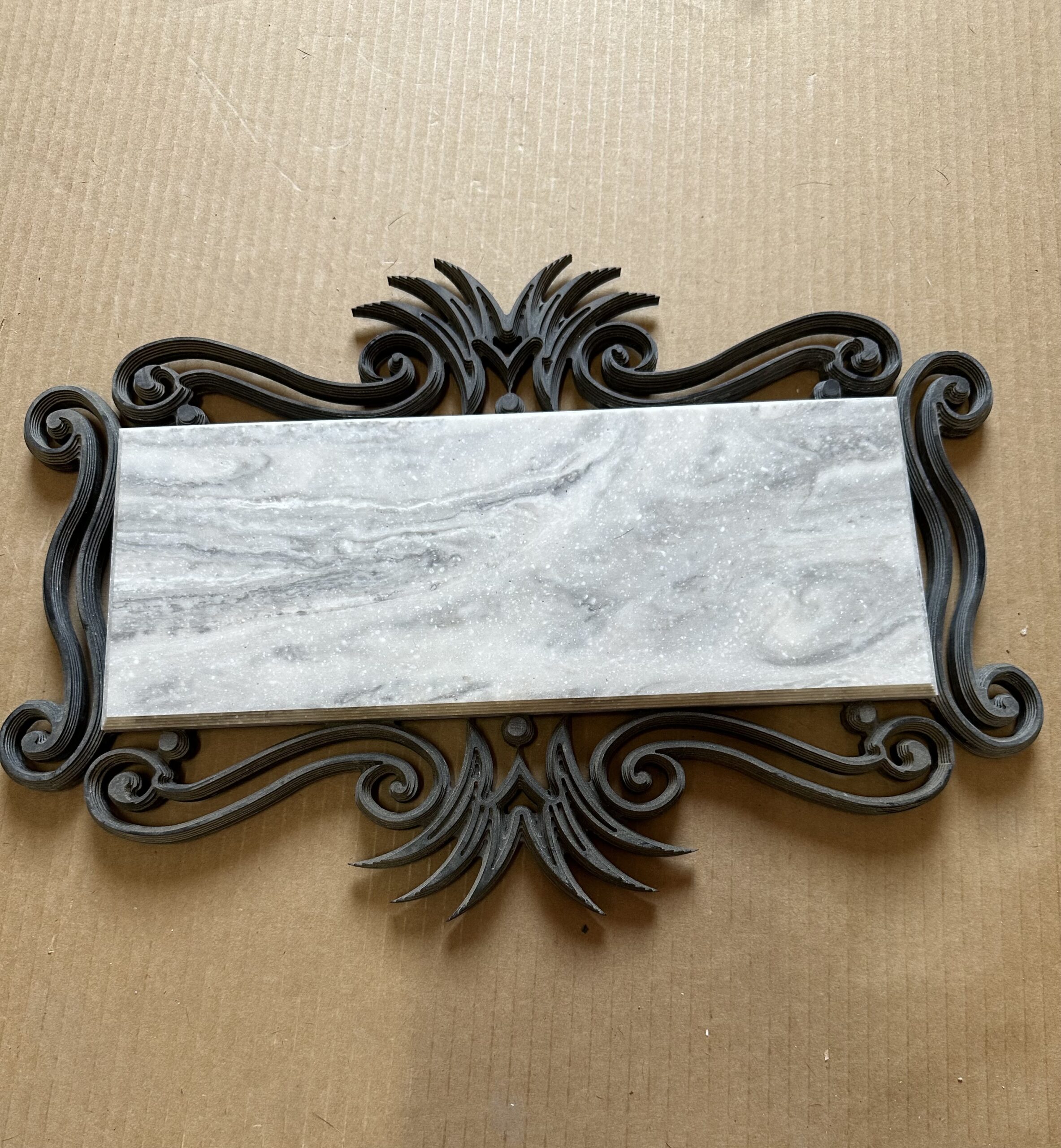 Traditional Address Number Plaque-Ornate