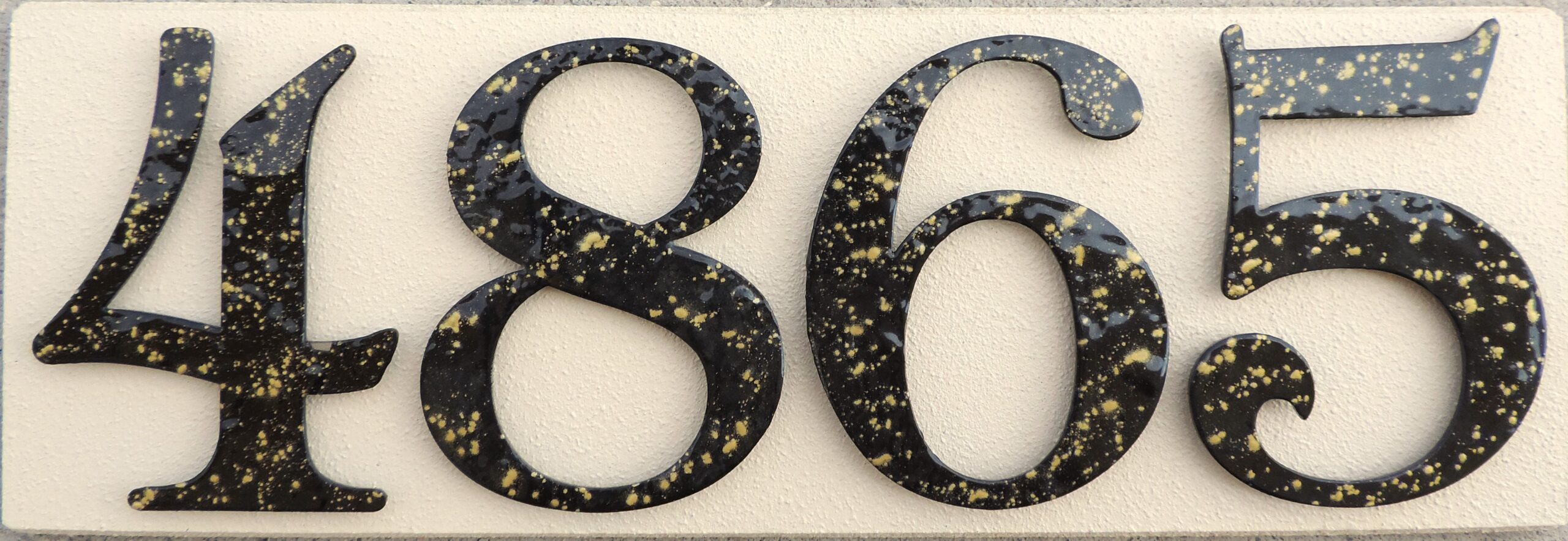 S21 Number Address Plaque