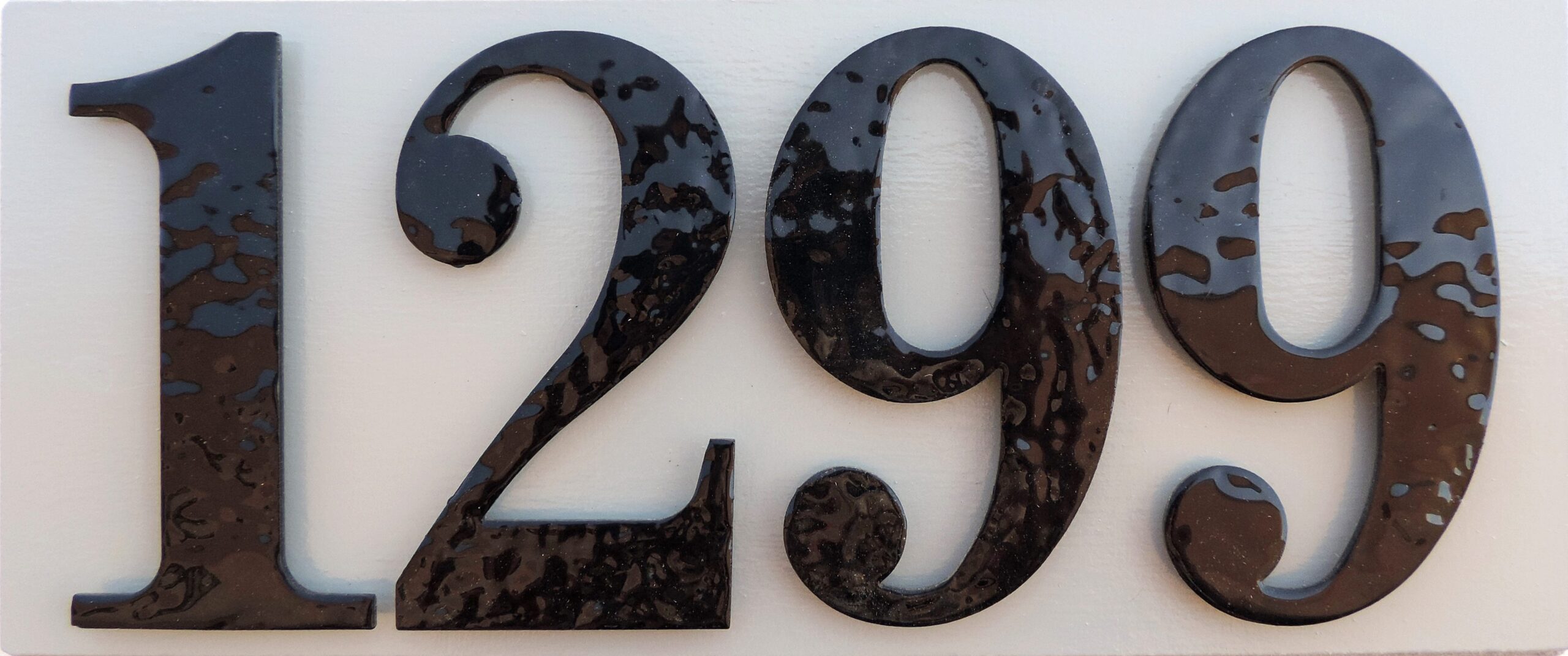 S4 Number Address Plaque
